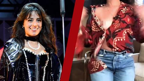 camila cabello nip slip|Camila Cabello rebounds from accidental nudity on。